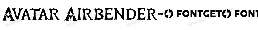 Avatar Airbender字体转换